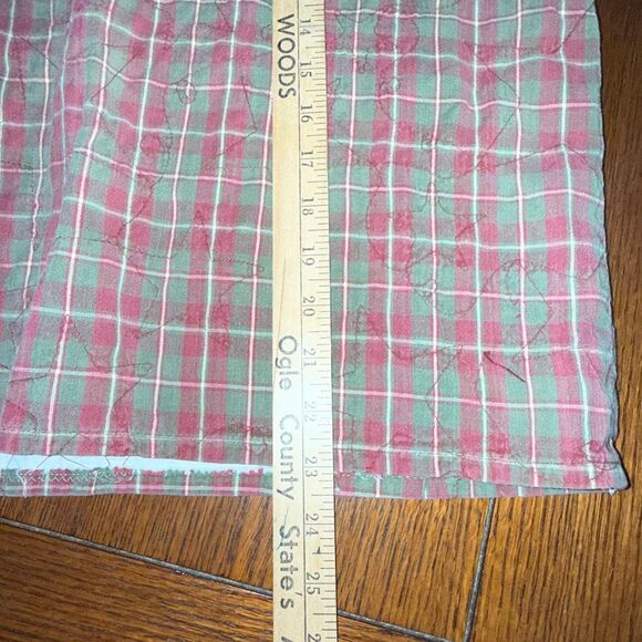 Vintage Handmade Quilted Patchwork Pullover Top Cottagecore Folk Art L - Picture 11 of 12